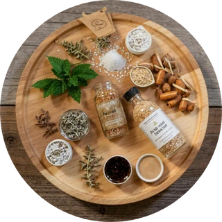 Sali terapeutici per dolori muscolari e articolari