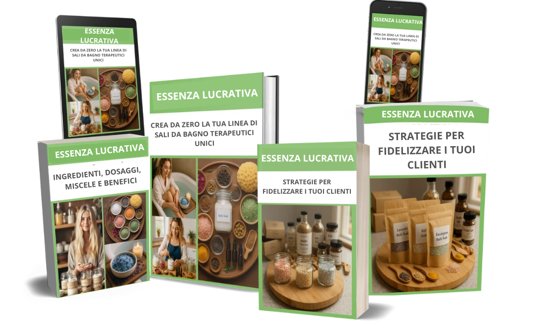 Pacchetto del corso Essenza Lucrativa con eBook, guide e materiali